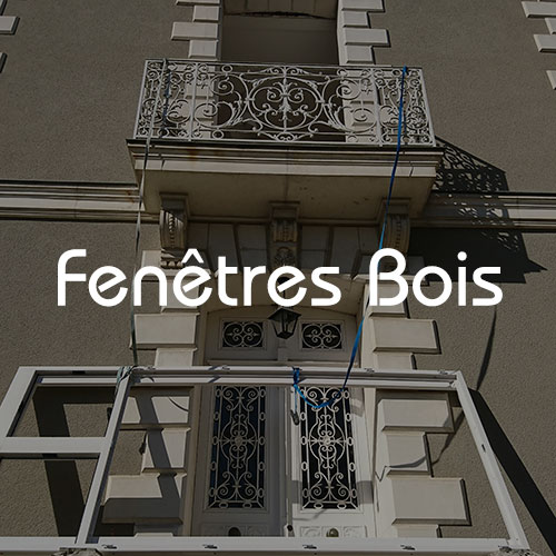 Pose de fenêtres en bois