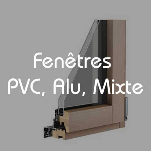 Pose de Fenêtres Mixte Bois / Alu